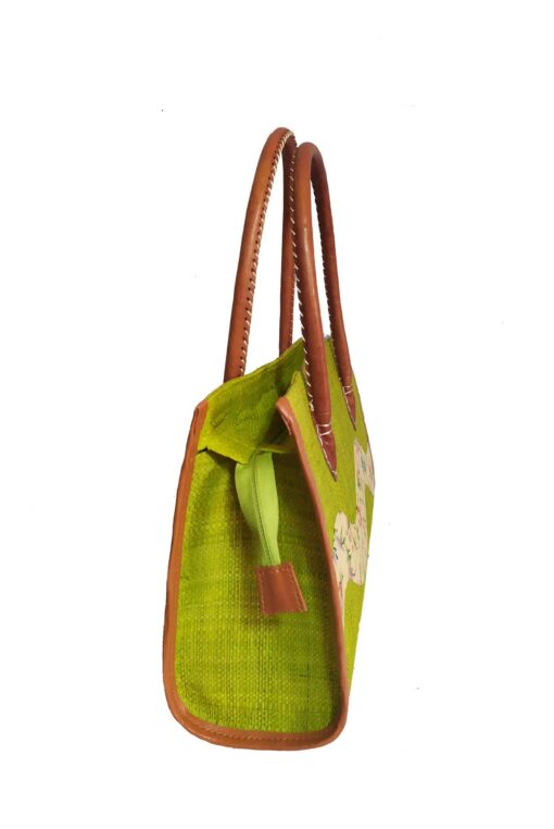 SAC RAPHIA  ONDULÉ SR-038 CR<B>  Moyen  modèle </B> – Image 2